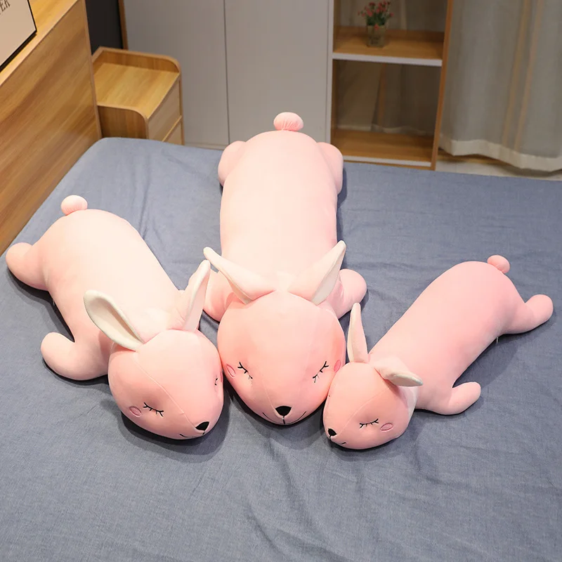 Millffy 1 шт., кукла из лежа кролика Рекс, плюшевая игрушка, девочка, сердце, милая розовая кукла, супер милая кукла, детская спальная кукла