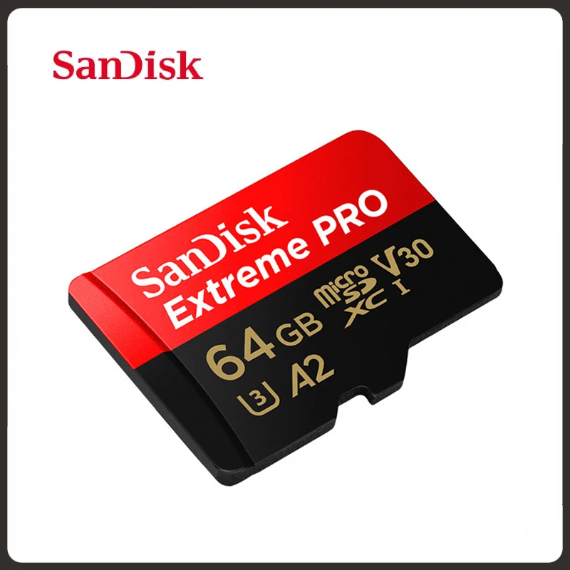 SanDisk extrême Pro carte Micro SD 256 go 512 go carte mémoire Flash jusquà 170 mo/s 64 go 128 go Class10 U3 V30 A2 cartao de mémoire