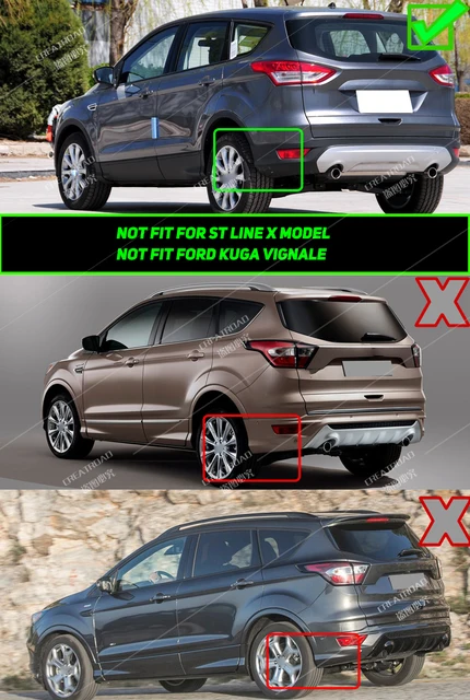 Squisito per Ford Kuga Escape 2013-2019 Accessori per auto 4pcs / set  Paraspruzzi Parafanghi Parafango anteriore posteriore Paraspruzzi