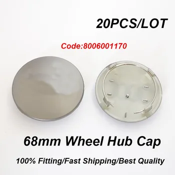 

For A1 A2 A3 A4 A5 A6 A7 A8 Q1 Q3 Q5 Q7 TT R8 RS SQ5 Auto Wheel Center Centre Caps 68mm Car Wheel Hub Emblem Cover 20pcs Logo