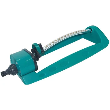 

Oscillating Rotary Lawn Sprinkler - Lawn Sprinkler System - Water Garden Sprinkler Head with 15 Hole - Swing Plastic Tube Garden
