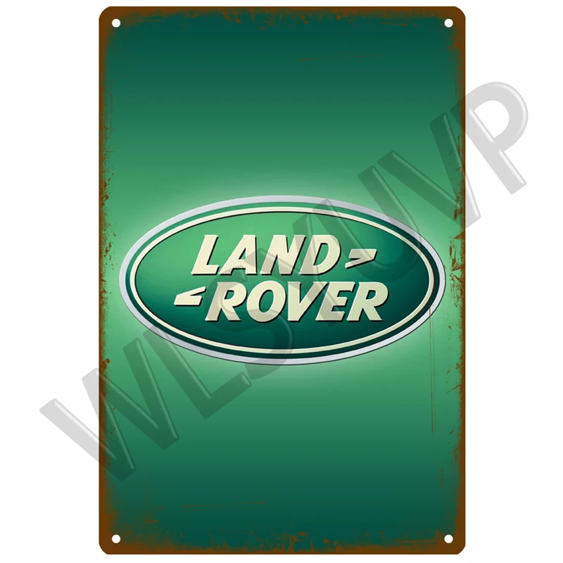 Land Car Rover Plaque Metal Vintage Tin Sign Shabby Chic Decor Metal Signs Vintage Bar Decoration Poster Pub Plate metal wall art metal wall signs metal signs