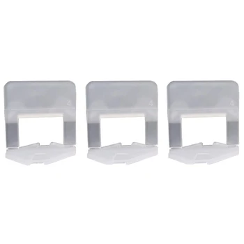 

400Pcs Tile Leveling System Fixing Clip 1.0mm Kit Floor Floor Tile Spacer Tool