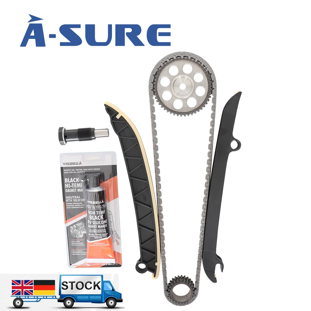 

A-SURE STEERING CHAINSA TZ CONTROL Timing Chain Set For VW IV 162 Polo 6R_ Touran 1T3 1.2