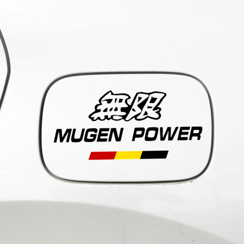 Автомобильные наклейки Mugen Sports топливный бак крышка Креативные украшения для Honda