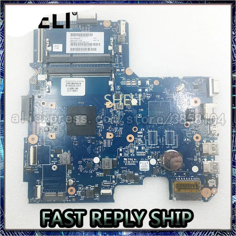 100% new for HP 245 G5 14-AF 14Z-AF Motherboard 814506-001 814506-501 814506-601 with E1-6015 cpu 6050A2731601-MB-A01 | Компьютеры и