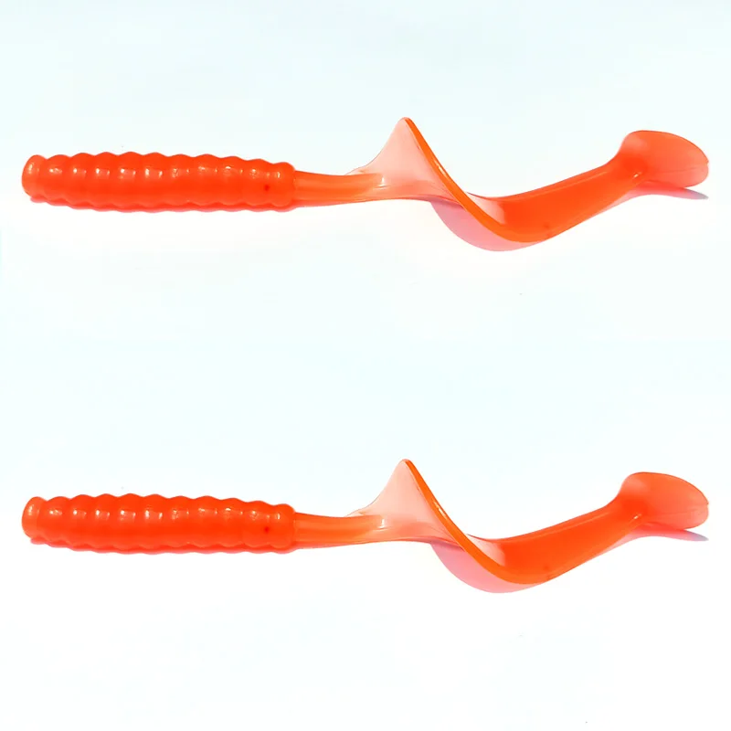 

6pcs 15cm/10g soft lure Grub soft baits fishing lure mixed colors grub lure mixed colors