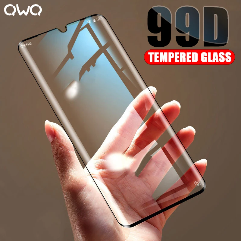 99D Curved Tempered Glass For Xiaomi Redmi Note 9s 8 7 Pro Screen Protector Cover For Mi Note 10 9 L