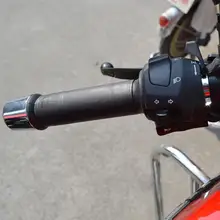 12 В 10 Вт Электрический нагревательный набор для мотоцикла с переключателем электрическая нагревательная вставка для руля протектор Аксессуары для двигателя