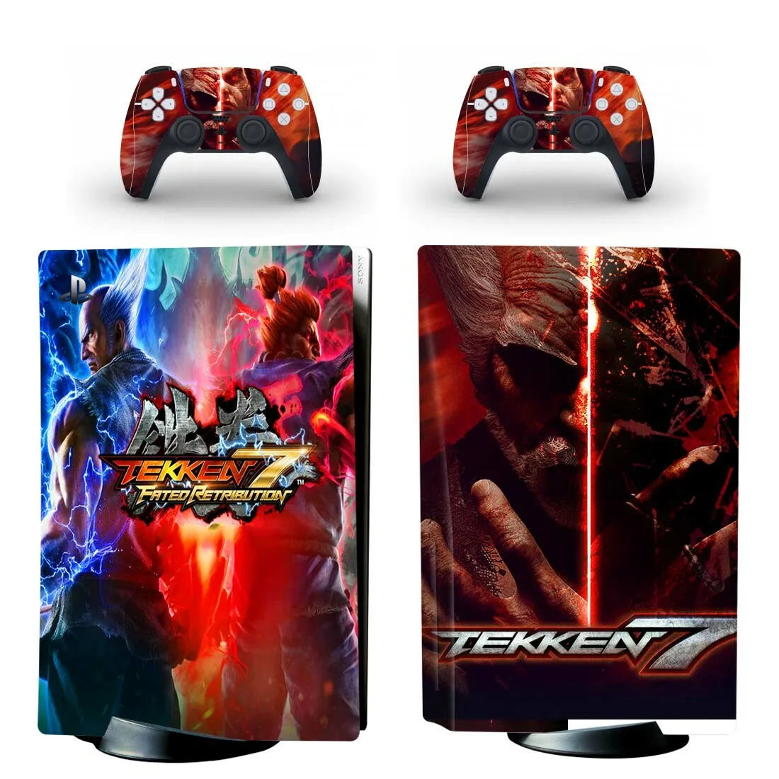 Tekken 7 PS5 Standard Disc Edition Skin Sticker Decal Cover for PlayStation  5 Console & Controllers PS5 Skin Sticker Vinyl - AliExpress