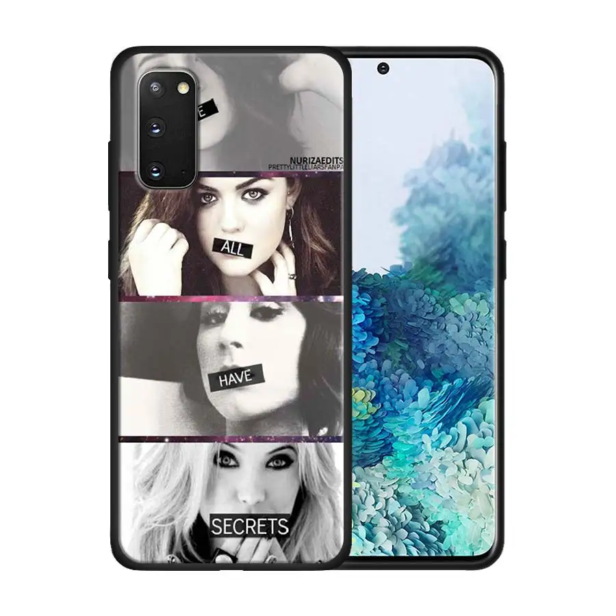 Чехол Pretty Little Liars чехол для Samsung Galaxy S10 S20 S7 S8 S9 S10e Lite Note 8 9 10 Plus 20 Ultra 5G черный
