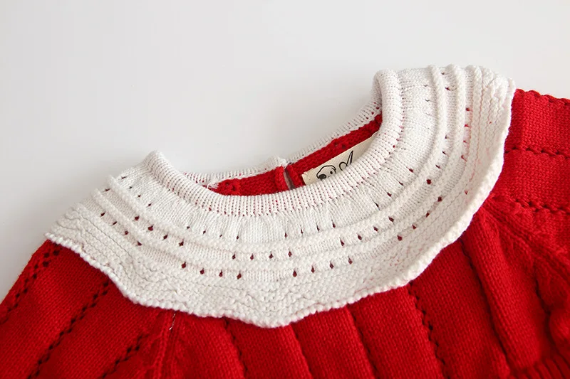 Kopen Gebreide Baby Kleding Kerst Nieuwe Jaar Baby Romper Meisje Jumpsuit Katoen Pasgeboren Baby Meisje Romper Peuter Baby Meisje Jongen Kleding