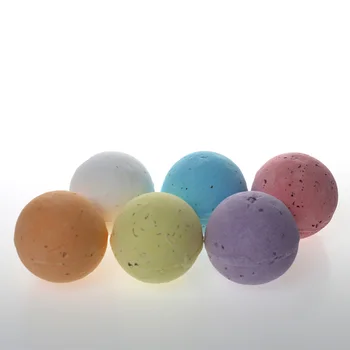 

Color Random 1 pcs Natural Bubble Bath Bomb Ball Essential Oil Handmade SPA Bath salt 40g
