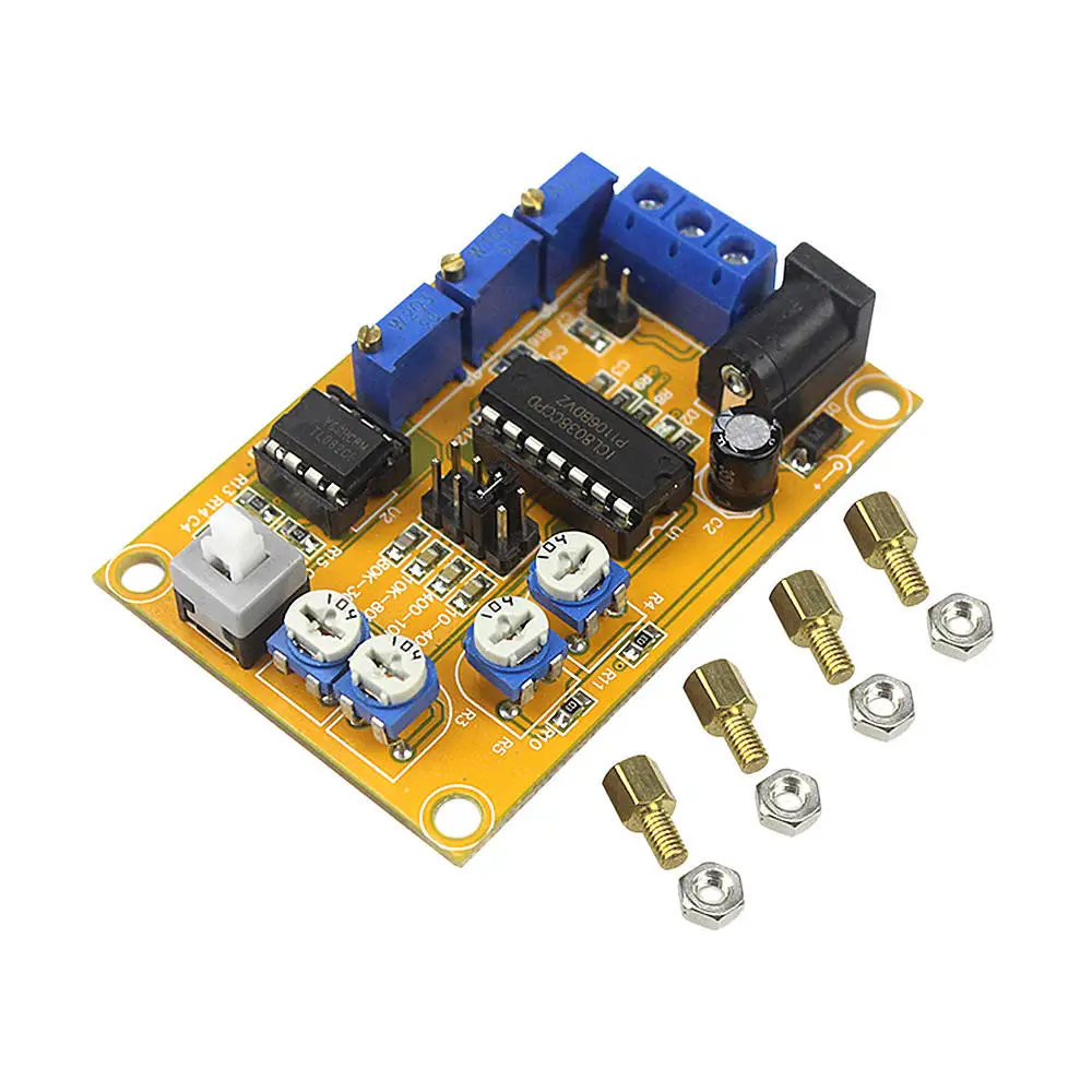 ICL8038 DDS генератор сигналов модуль синуса квадратный Треугольники волна Выход 12 V 24