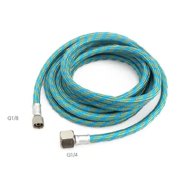 

3 Meter Nylon Braided Airbrush Air Hose G1/8 to G1/4 Spray Pen Woven Pipe Parts Air Hose