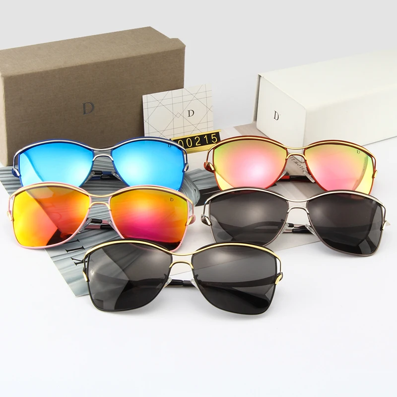 Oversized Sunglasses Women luxury brand Women Sun Glasses Coating Mirror Square Female Gafas de sol female sunglasses