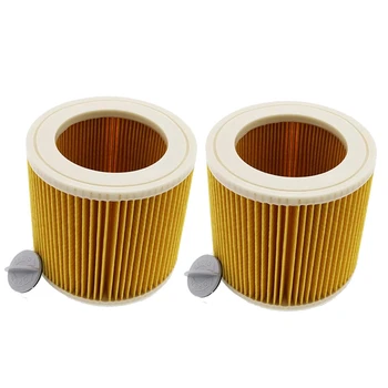 

Cartridge Filter Replacements for Karcher Wet & Dry Hoover Vacuum Cleaners (Pack Of 2 Filters)