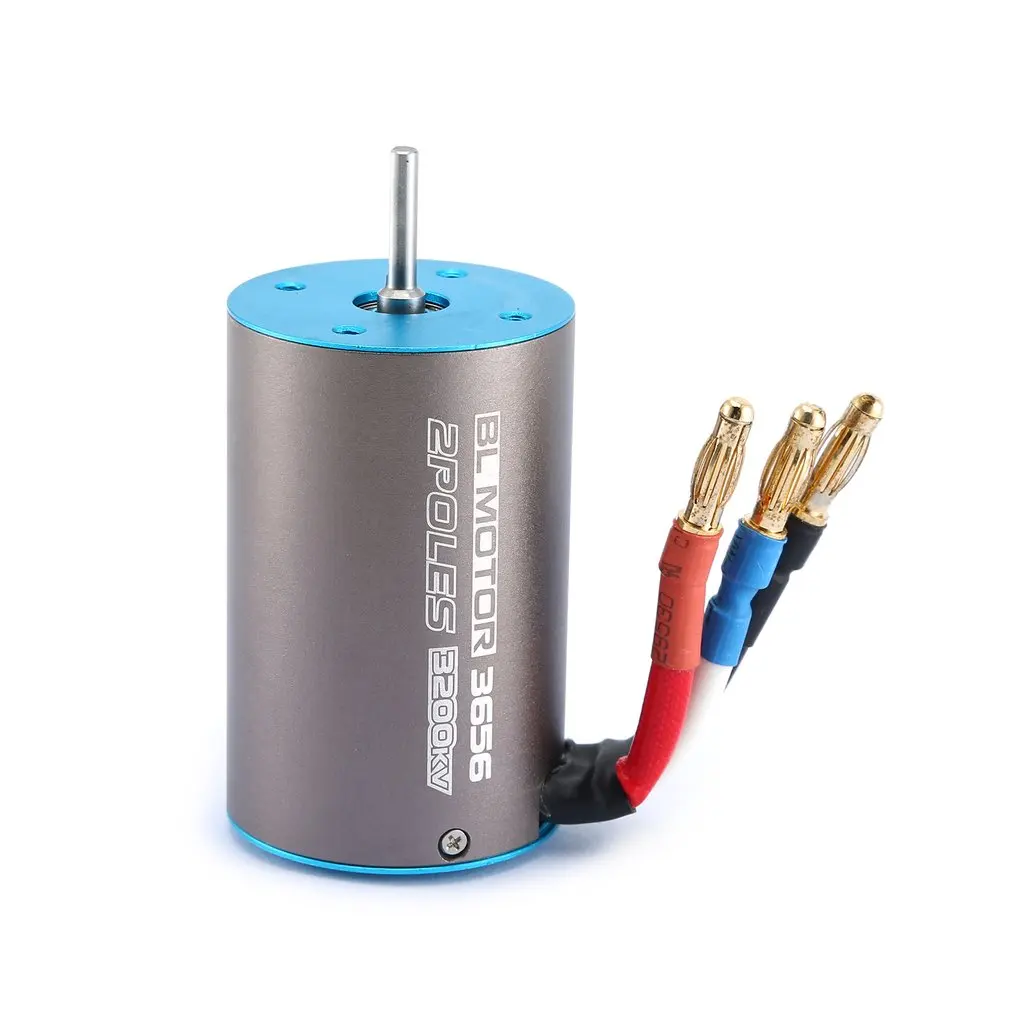 SURPASSHOBBY 3656 3200KV бесщеточный Бессенсорный двигатель с 60A ESC комбо набор для 1/10 RC автомобиль грузовик части аксессуары