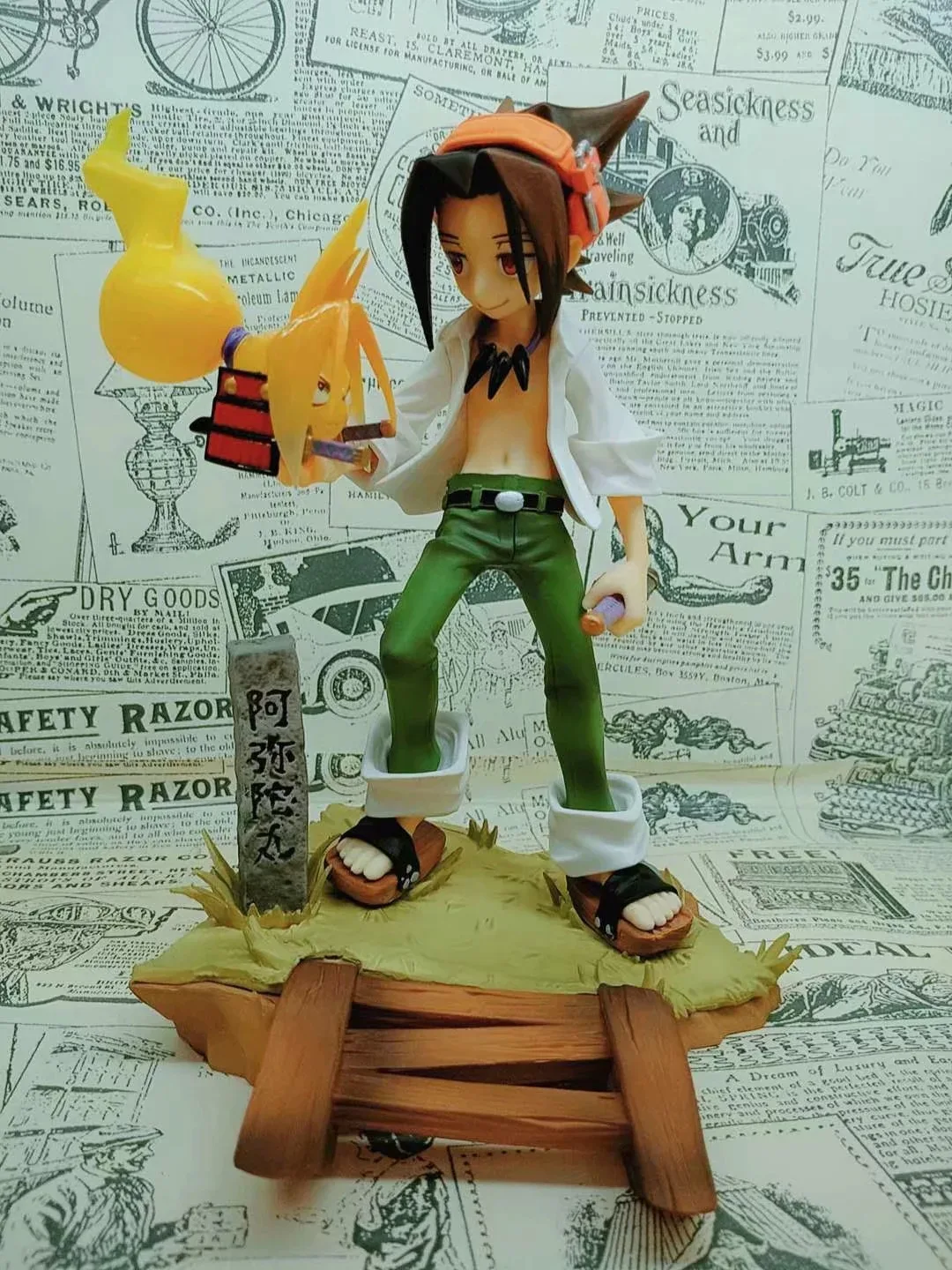 Диффузный динамический квадратный аниме artfxj Shaman King льняные склад лист Амитабха таблетки Феи земли в штучной упаковке Гараж Комплект