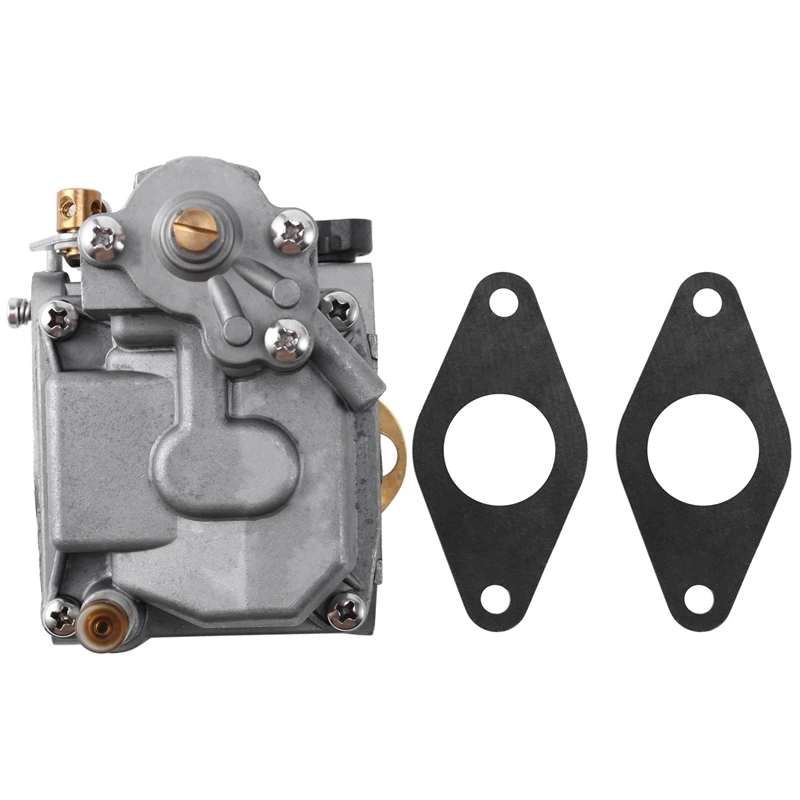 Boat Engine 66M-14301-12 Carburetor Assy and Gaskets (2 Pcs) for Yamaha 4-Stroke 15Hp F15 Electric Start Outboard | Автомобили и