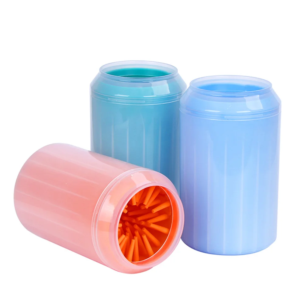 Silicone Dog Paw Cleaner Portable Pet Foot Washer Cup Paw Quickly Cleaning Brush new 2