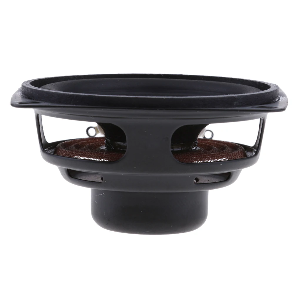 52mm 4Ohm 5W Full Range Audio Speaker Square Loudspeaker 16 Coil Rubber Side