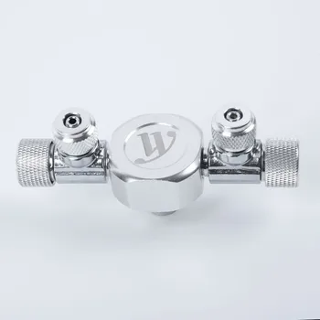 

Aquarium 6 Way Distributor CO2 Splitter Needle Valve Counter Regulator 2-6 Tanks Never Rust And Durable
