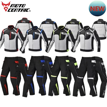 

MOTOCENTRIC Riding Racing Motorcycle Jacket Pants Waterproof and Warm Cycling Suit Reflective Strip Moto Jacket Protection Gear
