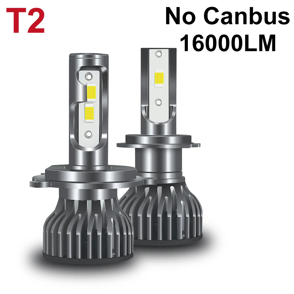 YHKOMS Canbus H4 H7 LED 3570 CSP Car Headlight H1 H11 LED 20000LM H8 H9 HB3  9005 HB4 9006 9012Auto LED Lamp Fog Lighting 6000K