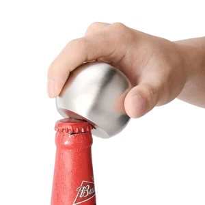 Image 5 - Original  Circle Joy Round Pig Creative Beer Bottle Opener Silver Lovely Shape  Easy Opening And Varied Functions