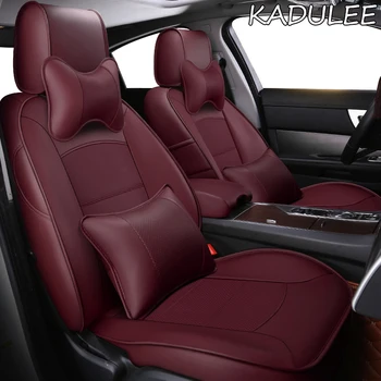 

KADULEE Custom Leather car seat covers For KIA Niro KX1 Cadenza SHUMA CARENS Carnival VQ Borrego Opirus Sorento car seats