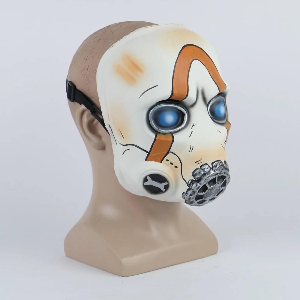 2019 New Game Psycho Mask Cosplay Psycho Latex Face Mask Halloween Cosplay Props LEDNo LED 2 Types Wholesale (3)