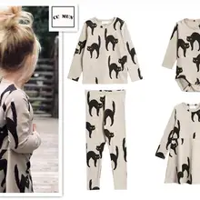 ; детская одежда; хлопковый домашний костюм; Хлопковое платье для девочек; нижнее белье