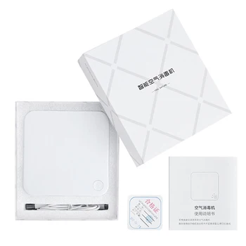 

Mini Ozone Generator Air Purifier USB Rechargeable Deodorization Sterilizer Odor Eliminating Cleaner for Small Rooms