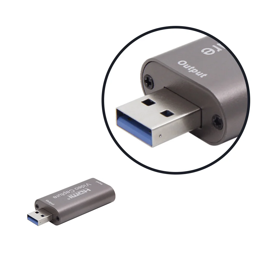 4K Карта видеозахвата USB 3 0 HDMI видео захватывающая коробка для PS4 игры DVD