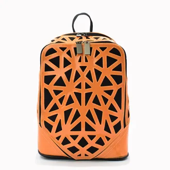 

Backpack Fluorescent color shoulder bag Ins sugar color School bag for teenagerLuminous Sports Climbing bag Uisex Light luggage