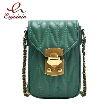 

Textured Chain Single Shoulder Messenger Small Square Bag Ladies Shoulder Bag 2020 Trend Women Messenger Bag Ladies Purses