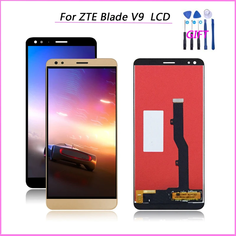100% протестирован на ЖК дисплей ZTE Blade V9 и сенсорный экран кодирующий