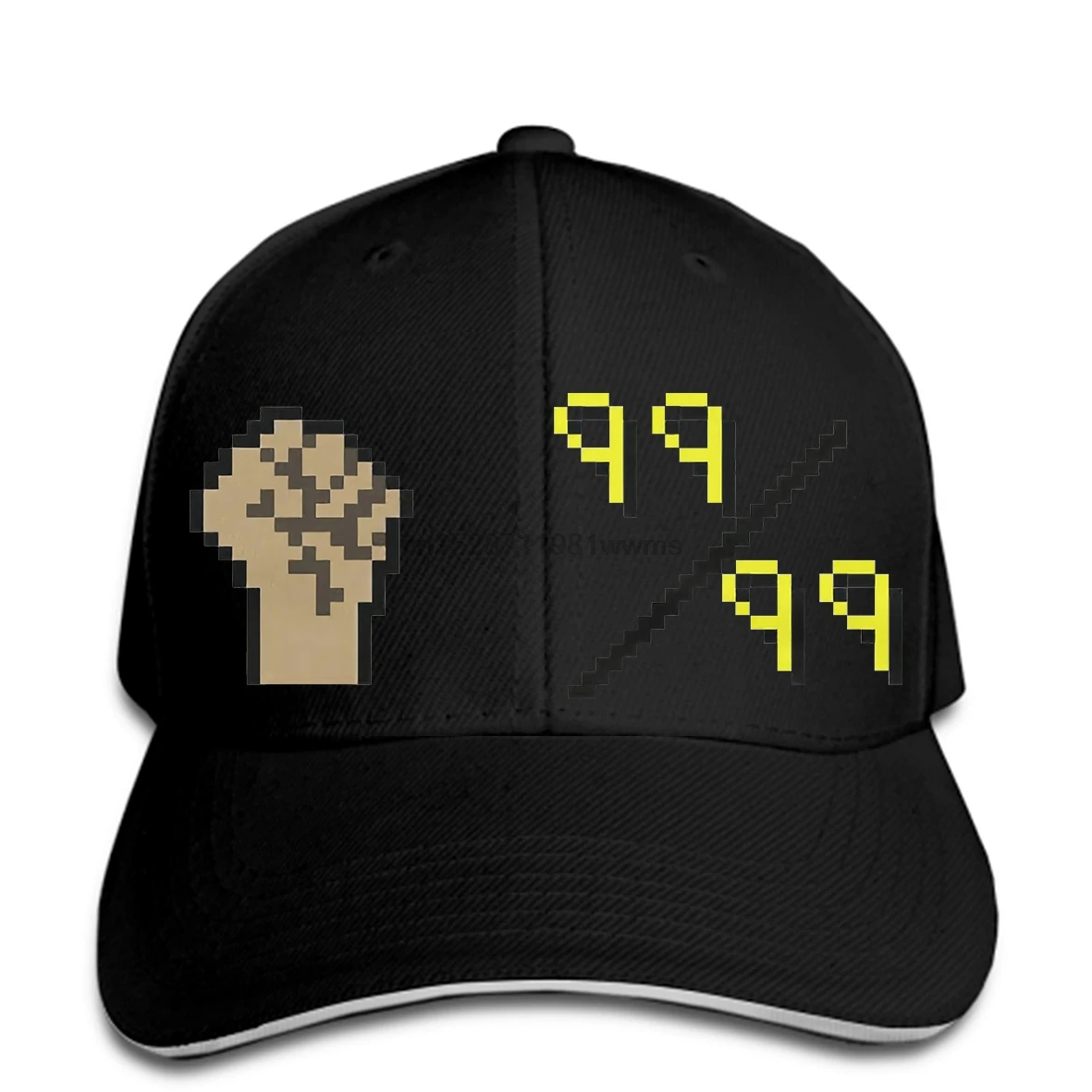 Крутая мужская бейсбольная кепка, Женская забавная бейсболка Oldschool Runescape 99, прочная бейсболка с принтом на заказ, Кепка