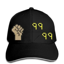 Крутая мужская бейсбольная кепка, Женская забавная бейсболка Oldschool Runescape 99, прочная бейсболка с принтом на заказ, Кепка