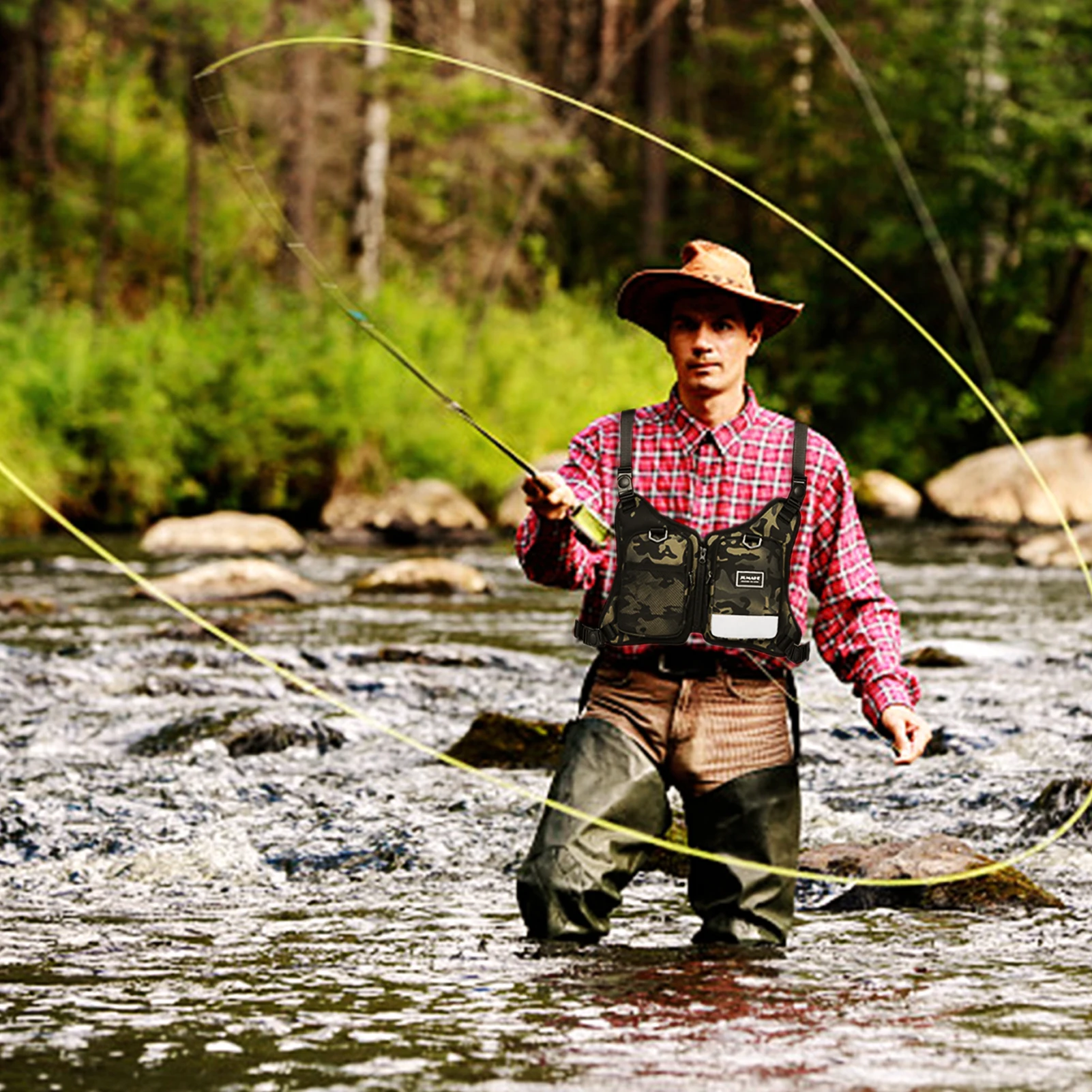Breathable Fishing Tackle|Fishing Vests 