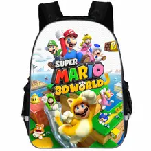 Горячая Супер Марио Bros Соник школьная сумка для подростков мальчиков девочек дети Персонализированная школьная сумка поставщик детей Горячая игра рюкзак
