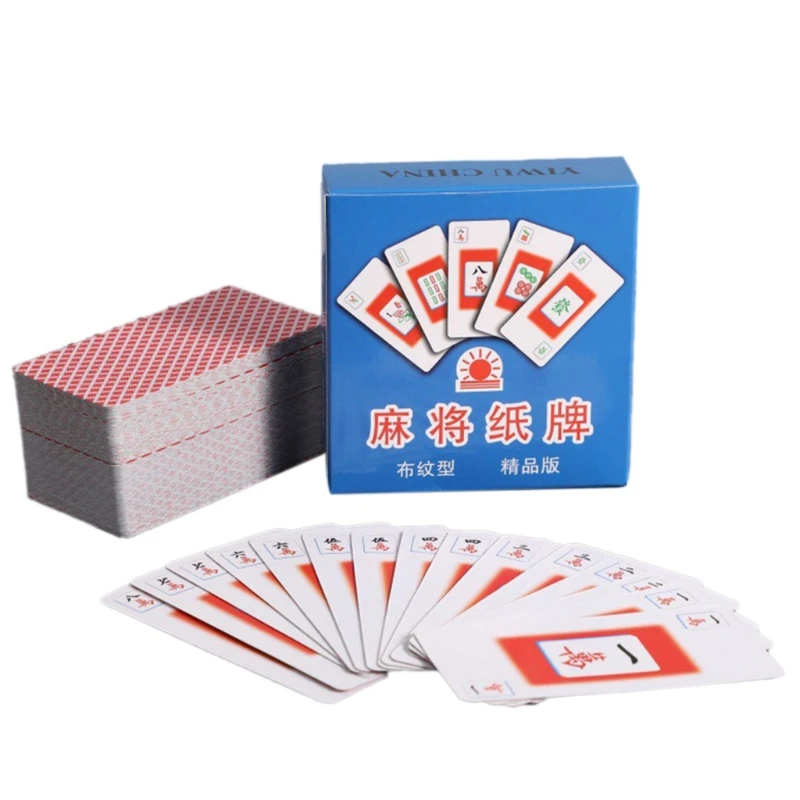 H053 игральная карточка для покера легкая бумага Маджонга подходит любителей