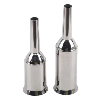

Silver 202 Manual Household Small Enema Tool Stainless Steel Sausage Syringe Meat Sausage Filling Machine