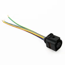 SCJYRXS Kühlmittel Temperatur Sensor Kabel Verbinden Stecker Harness Zopf Für Beetle Golf MK5 Passat B5 A3 A4 A6 4B 0 973 712