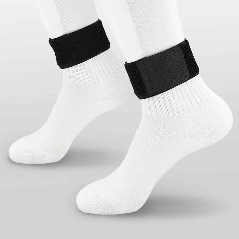 Soccer Shin Guards Shin Guard Pads 1 Pair Soccer Shin Guard Stay Fixed Bandage Tape Shin Pads Prevent Drop Off Adjustable Elastic Sports Bandage