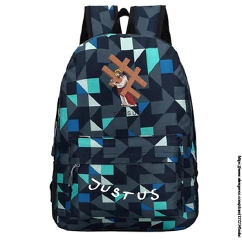 

Men Travel Backpack Jesus Boys Girls School Bags Oxford 3D Print Cartoon Black Accessories Men Women 3D Backpacks
