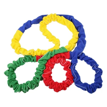 

300cm Outdoor Elastic Band Activity Game Elastic Wool Cooperative Elastic Band Integrated Dynamic Exercise Exercise Sports Exerc