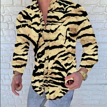 Chemise à manches longues pour hommes, nouveau Style décontracté, mode floral imprimé en 3D, col rabattu, coupe cintrée, soirée gothique, simple boutonnage