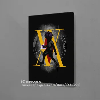 

Hunter X Hunter Killua hxh manga Poster Framed Wooden Canvas Wall Art Decoration Prints Living Room Home Frame Decor Painting